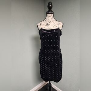 H&M Velvet Mini Dress